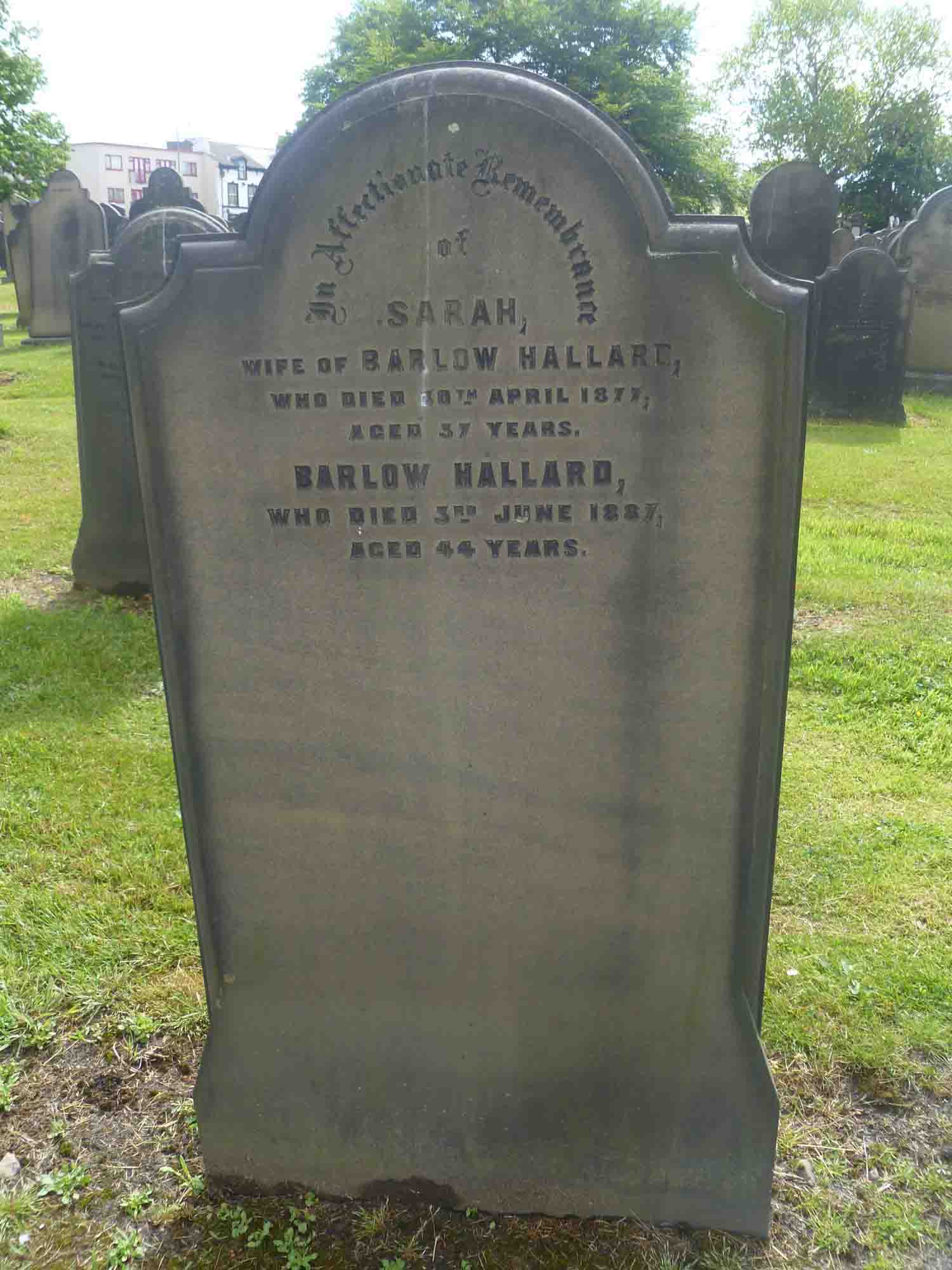 Hallard, Sarah & Barlow (H Left 489)